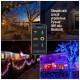 Гірлянда ColorWay Smart LED RGB WiFi+Bluetooth 10M 60LED IP65 (CW-GS-60L10UMC)