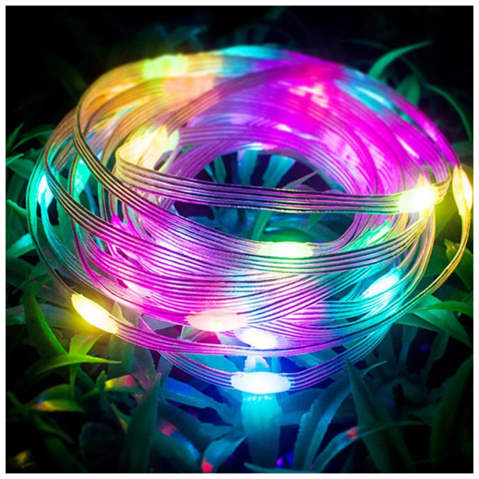 Гірлянда ColorWay Smart LED RGB WiFi+Bluetooth 10M 66LED IP65 (CW-GS-66L10UMC)
