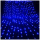 Гірлянда ColorWay штора водоспад 3x3м 300LED 220V синя (CW-GW-300L33VWFBL)