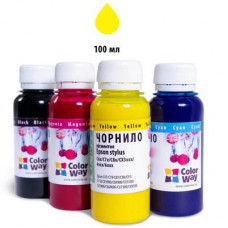 Чорнило ColorWay HP №134/135 100ml Yellow (CW-HW350Y01)