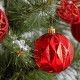 Ялинкова іграшка ColorWay Merry Christmas mix 16шт (8см) RED_OEM (CW-MCB816RED_OEM)