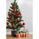 Ялинкова іграшка ColorWay Merry Christmas mix 16шт (8см) RED_OEM (CW-MCB816RED_OEM)