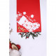Прикраса декоративна ColorWay Шкарпетка для подарунків Merry Christmas WHITE (олені),38 см (CW-MCS38WH)