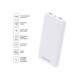 Батарея універсальна ColorWay 10 000 mAh Slim, White (CW-PB100LPF2WT)