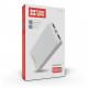 Батарея універсальна ColorWay 10 000 mAh Slim, White (CW-PB100LPF2WT)
