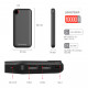 Батарея універсальна ColorWay 10 000 mAh Slim, LCD, Black (CW-PB100LPH2BK-D)