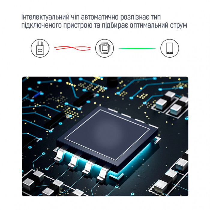 Батарея універсальна ColorWay 10 000 mAh Full power (USB QC3.0 + USB-C Power Delivery 22.5 (CW-PB100LPK2BK-PDD)