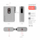 Батарея універсальна ColorWay 10 000 mAh Full power (USB QC3.0 + USB-C Power Delivery 22.5 (CW-PB100LPK2WT-PDD)