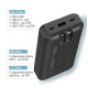 Батарея універсальна ColorWay 20 000 mAh Optimal Power PD/22.5W, QC/3.0, Black (CW-PB200LPB5BK-PDD)