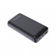 Батарея універсальна ColorWay 20 000 mAh Slim PD/20W, QC/3.0 USB-C/Micro-USB/USB-A Black (CW-PB200LPG3BK-PD)