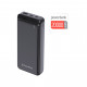 Батарея універсальна ColorWay 20 000 mAh Slim PD/20W, QC/3.0 USB-C/Micro-USB/USB-A Black (CW-PB200LPG3BK-PD)