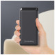 Батарея універсальна ColorWay 20 000 mAh Slim PD/20W, QC/3.0 USB-C/Micro-USB/USB-A Black (CW-PB200LPG3BK-PD)