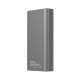 Батарея універсальна ColorWay 20 000 mAh PD/20W, QC/3.0, USB-C/Micro-USB/Lightning/USB-A max.22.5W Gray (CW-PB200LPH3GR-PDD)