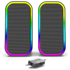 Акустична система ColorWay Aura 2.0 USB/Bluetooth Gray (CW-SPU02GR)