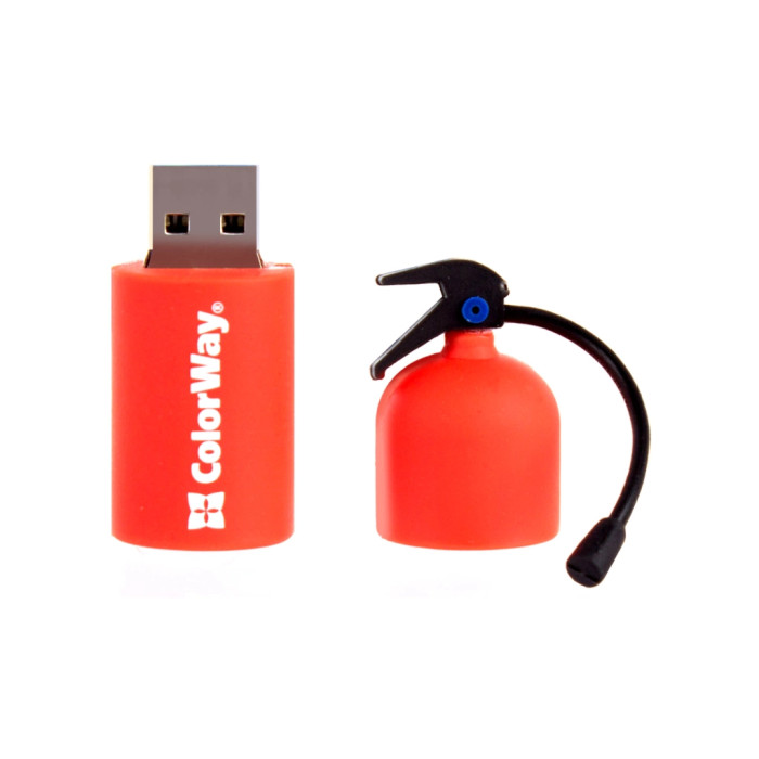 USB флеш накопичувач ColorWay Fire 32 GB USB 3.0 Red (CW-USBFE32)