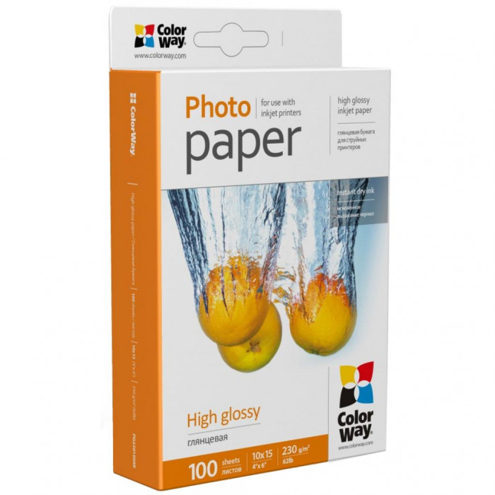 Папір ColorWay 10x15 (PG2301004R)