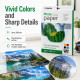 Фотопапір ColorWay A4 155г Glossy 50ст. (PGD155050A4)