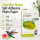 Фотопапір ColorWay A4 115г glossy 50л (PGS1158050A4)