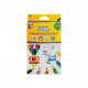 Олівці кольорові Cool For School Dual Jumbo Extra Soft двосторонні 12 шт (CF15166)