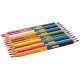 Олівці кольорові Cool For School Dual Jumbo Extra Soft двосторонні 12 шт (CF15166)