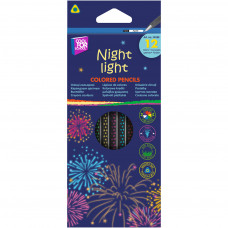 Олівці кольорові Cool For School Night light тригранні 12 кольорів (CF15183)
