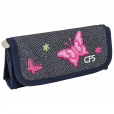 Пенал Cool For School Butterfly 1 відділення Фіолетовий (CF85588)