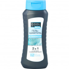 Гель для душу Cool Men Ultrasensitive 2 в 1 400 мл (4823015936180)