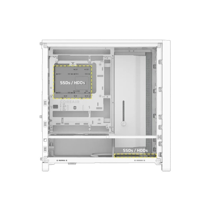 Корпус для ПК Corsair FRAME 4000D RS ARGB White (CC-9011297-WW)