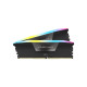 Модуль пам'яті для комп'ютера DDR5 32GB (2x16GB) 6400 MHz Vengeance RGB Grey Corsair (CMH32GX5M2B6400Z32)