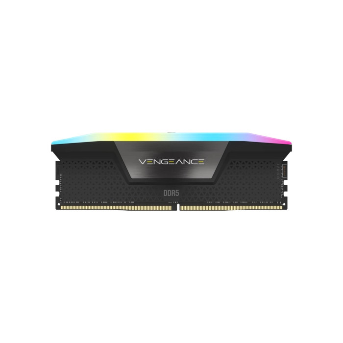 Модуль пам'яті для комп'ютера DDR5 32GB (2x16GB) 6400 MHz Vengeance RGB Grey Corsair (CMH32GX5M2B6400Z32)