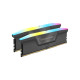 Модуль пам'яті для комп'ютера DDR5 64GB (2x32GB) 5600 MHz Vengeance RGB Corsair (CMH64GX5M2B5600Z40K)