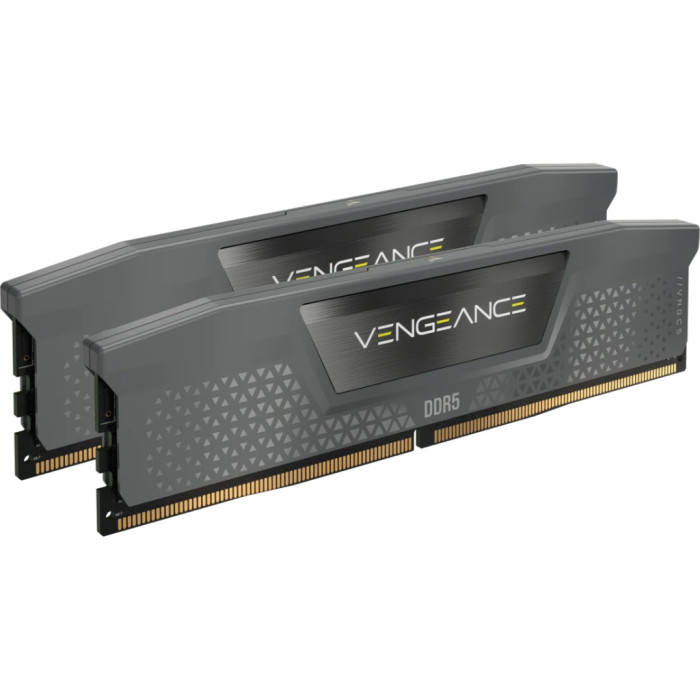 Модуль пам'яті для комп'ютера DDR5 32GB (2x16GB) 6400 MHz Vengeance Grey Corsair (CMK32GX5M2B6400Z32)
