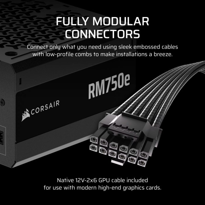 Блок живлення Corsair 750W RM750e (CP-9020295-EU)