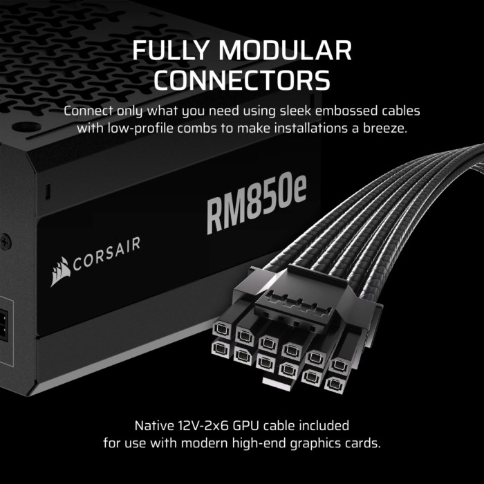 Блок живлення Corsair 850W RM850e (CP-9020296-EU)