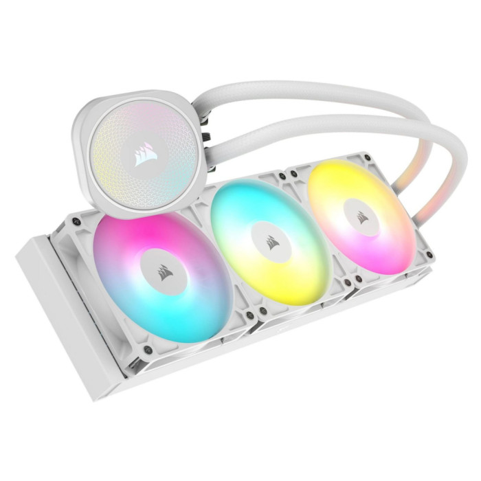 Система рідинного охолодження Corsair NAUTILUS 360 ARGB White (CW-9060095-WW)