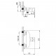 Змішувач Corso GARDA BC-1D121W (9605303)