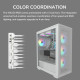 Корпус для ПК Cougar MX160 RGB White