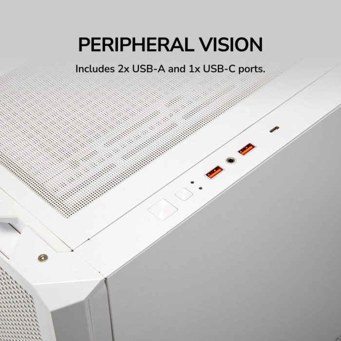 Корпус для ПК Cougar MX600 RGB White
