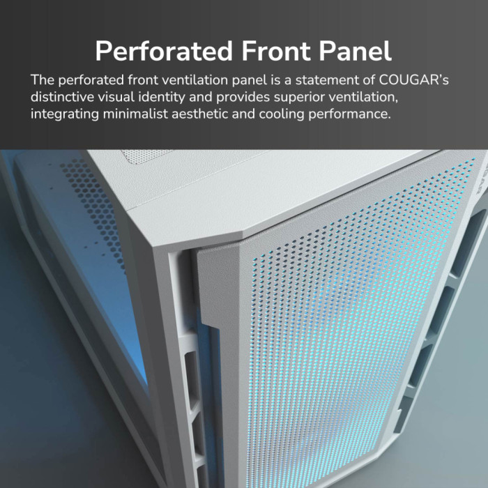 Корпус для ПК Cougar UNIFACE MINI RGB White