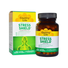 Вітамінно-мінеральний комплекс Country Life Антистресовий Енергетичний Комплекс, Stress Shield, 60 ве (CLF-05034)