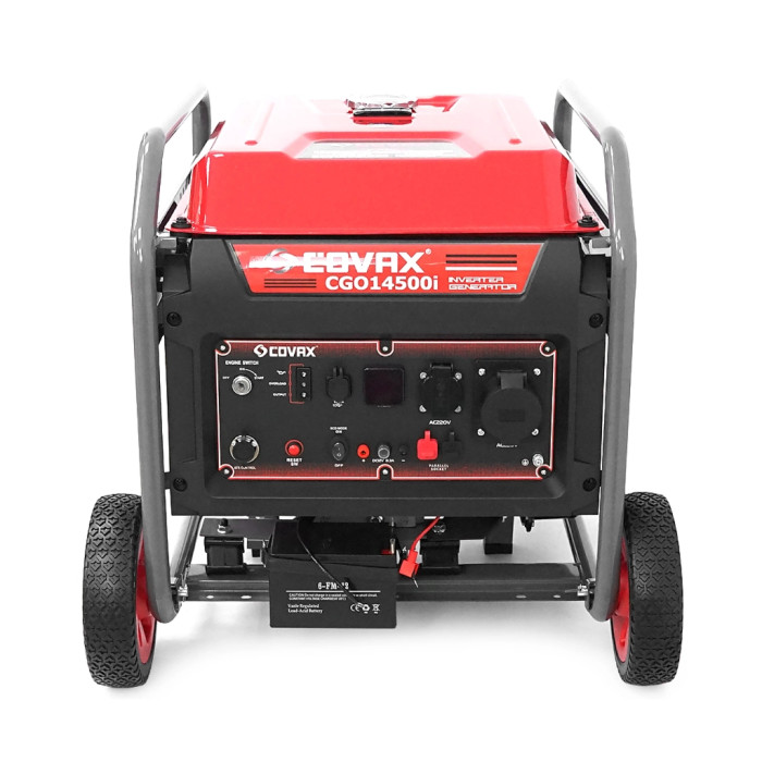 Генератор COVAX інверторний CGO14500i, 9.0kW, 220V, 50Hz, DC12V (CGO14500i)
