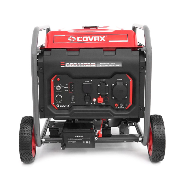 Генератор COVAX інверторний CGO17500i, 10kW, 220V, 50Hz, DC12V, 68kg (CGO17500i)