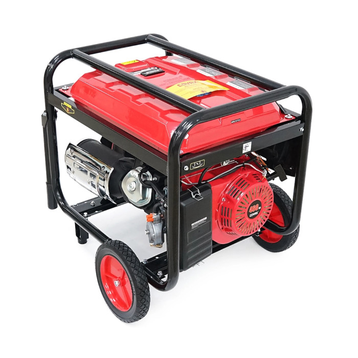 Генератор COVAX EPH12500E2-GAS, 8.0kW, бензин/газ, 220V, 50Hz, DC12V, 18HP, електро стартер, 25L (EPH12500E2-GAS)