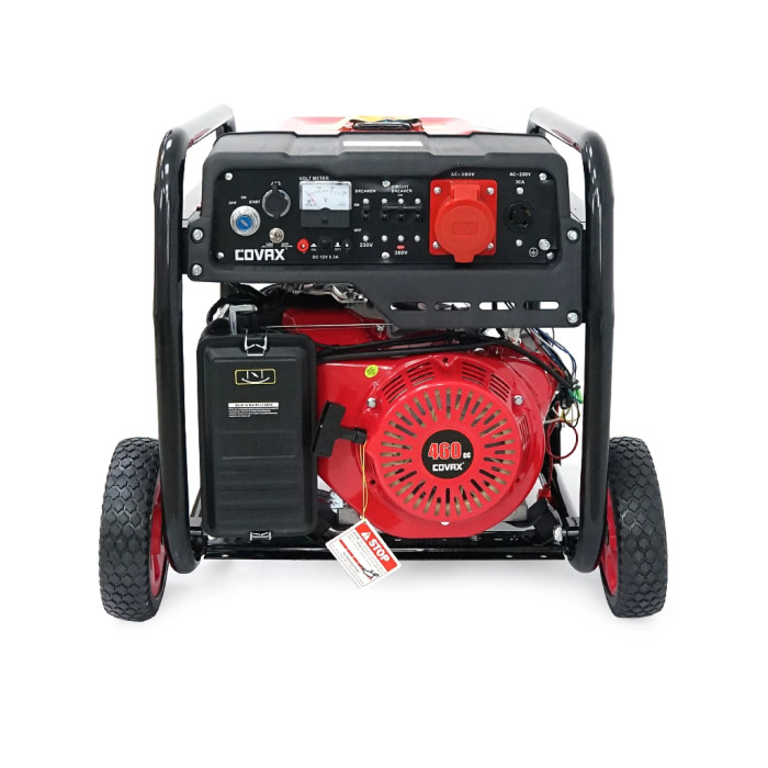 Генератор COVAX XL15000CV-E2-lll-ATS, 8.0kW, 220V-380V, 50Hz, DC12V, 18HP, електро стартер, 25L (XL15000CV-E2-lll-ATS)