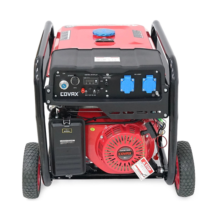 Генератор COVAX XL8500CV-E2, 6.0kW, 220V, 50Hz, DC12V, 15HP, електро стартер, 25L (XL8500CV-E2)
