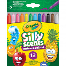 Набір для творчості Crayola Silly Scents Твіст воскової крейди з ароматом 12 шт. (256321.024)