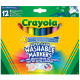 Фломастери Crayola Набір Ultra-Clean Washable широка лінія 12 шт (256349.012)