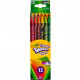 Олівці кольорові Crayola Твіст викручуються та стираються 12 шт (256360.024)
