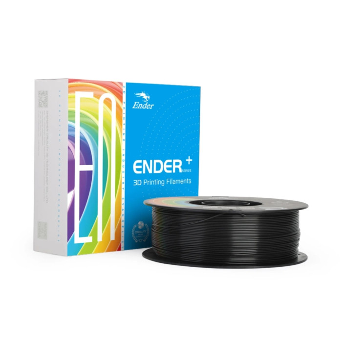Пластик для 3D-принтера Creality PLA+ 1кг, 1.75мм, black (3301010306)