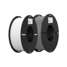 Пластик для 3D-принтера Creality Ender PLA 1.75мм, 2x1кг, white+grey (3301010365)